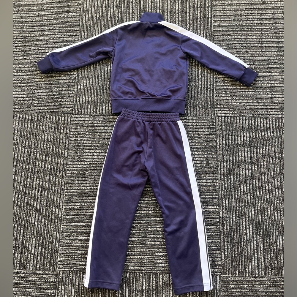 Blue kids palm angels track suit